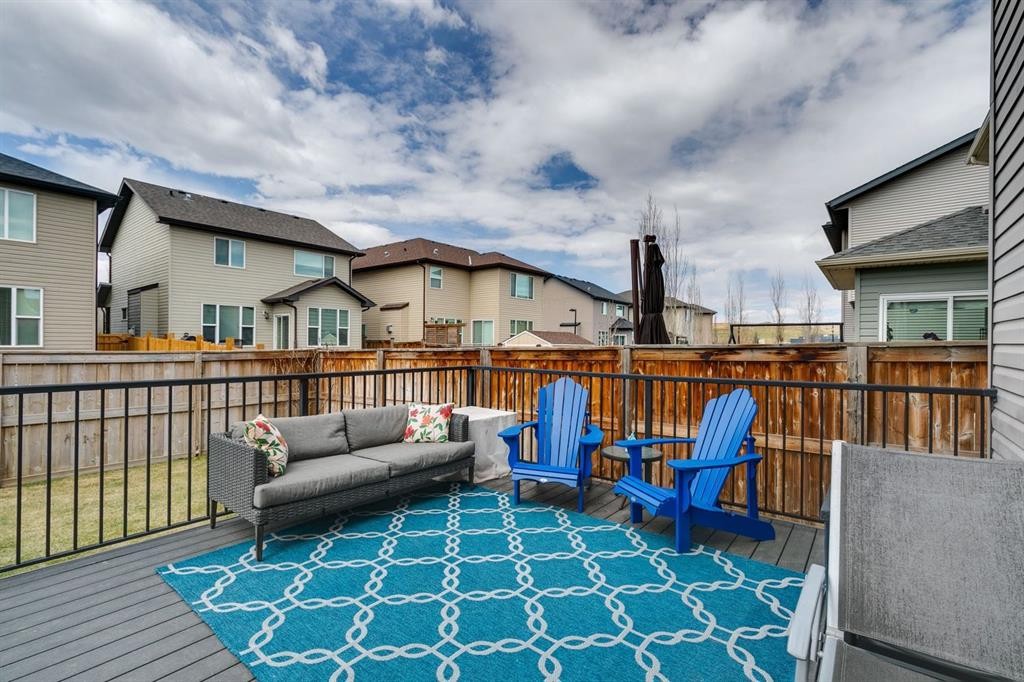80 Brightoncrest Point Se, Calgary, AB - Outdoor With Deck Patio Veranda With Exterior