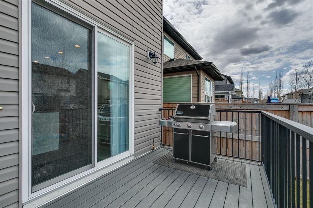 80 Brightoncrest Point Se, Calgary, AB - Outdoor With Deck Patio Veranda With Exterior
