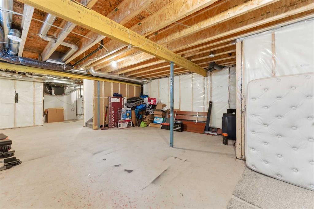 132 Highview Gate Se, Airdrie, AB - Indoor Photo Showing Basement