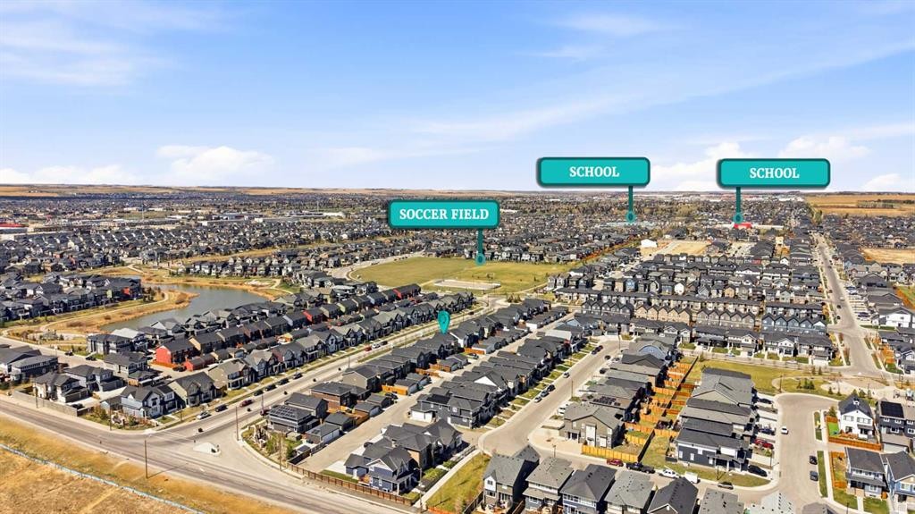 132 Highview Gate Se, Airdrie, AB - Outdoor With View