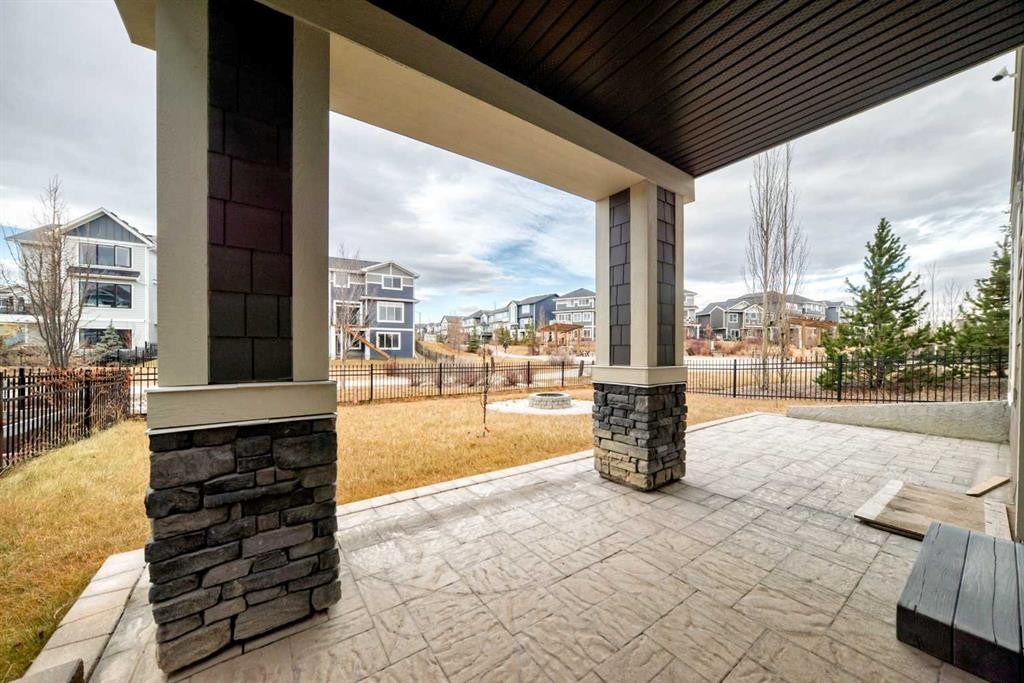 151 Sundown Way, Cochrane, AB - Outdoor With Deck Patio Veranda