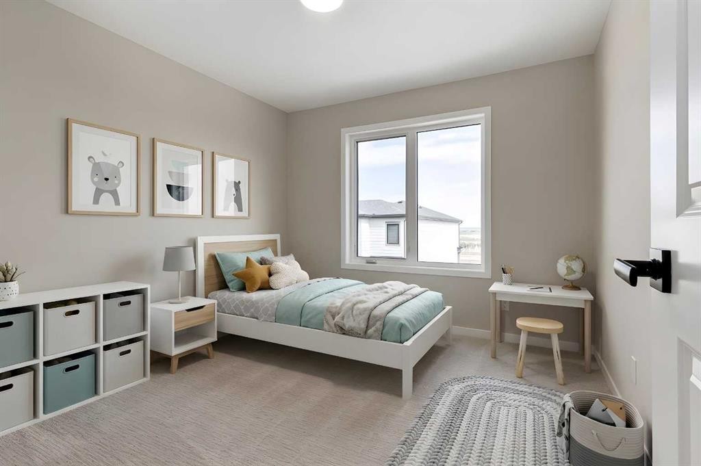 26 Alpine Gardens Sw, Calgary, AB - Indoor Photo Showing Bedroom