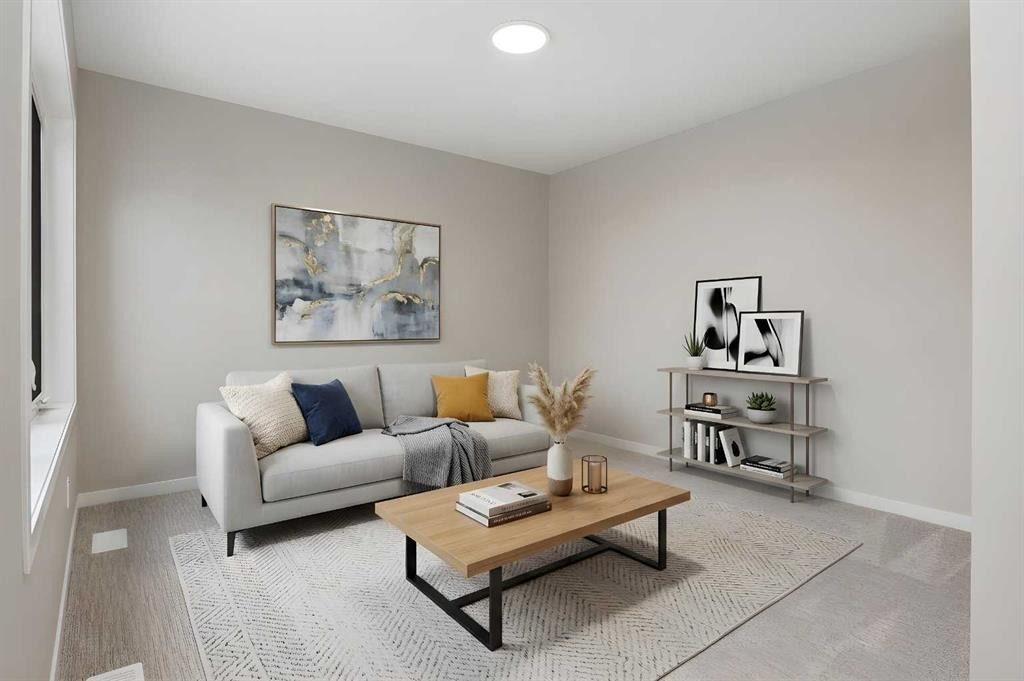 26 Alpine Gardens Sw, Calgary, AB - Indoor Photo Showing Living Room