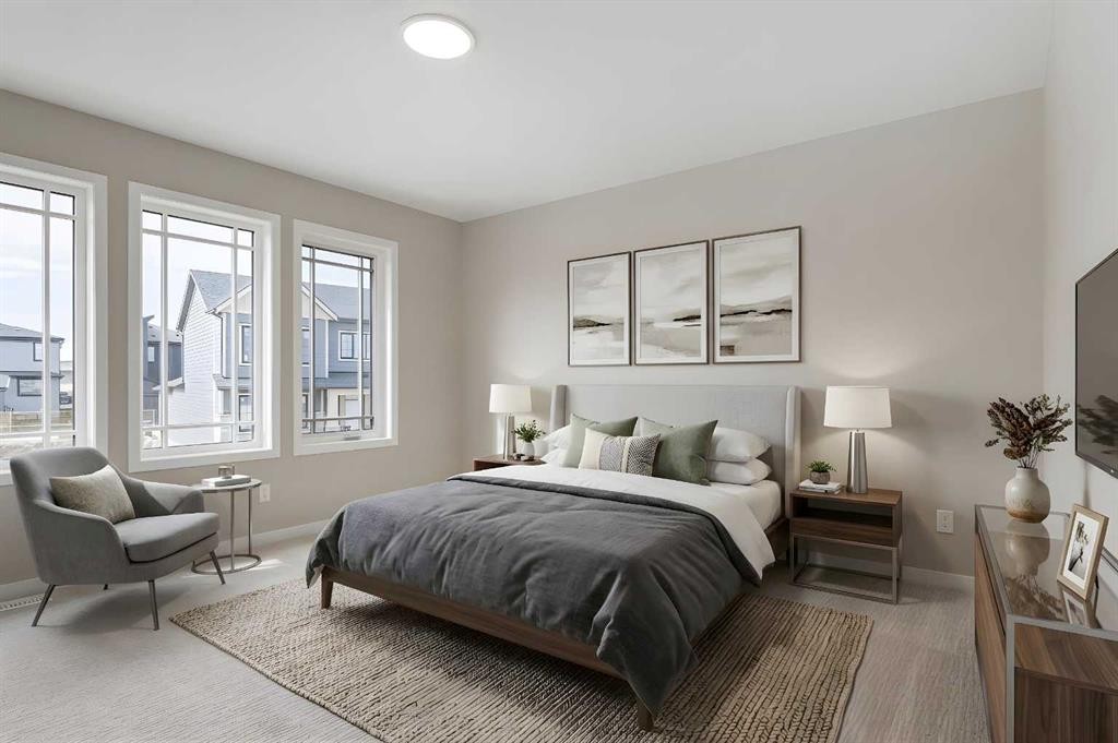 26 Alpine Gardens Sw, Calgary, AB - Indoor Photo Showing Bedroom