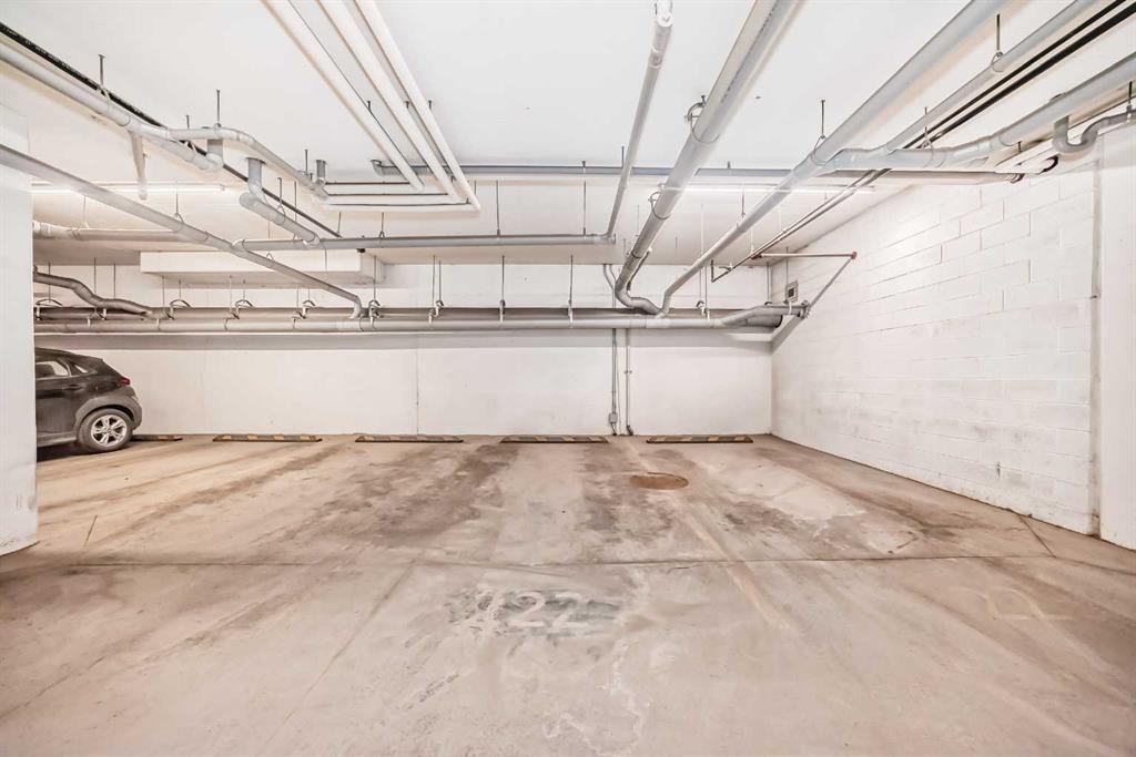 215-20 Seton Park, Calgary, AB - Indoor Photo Showing Garage