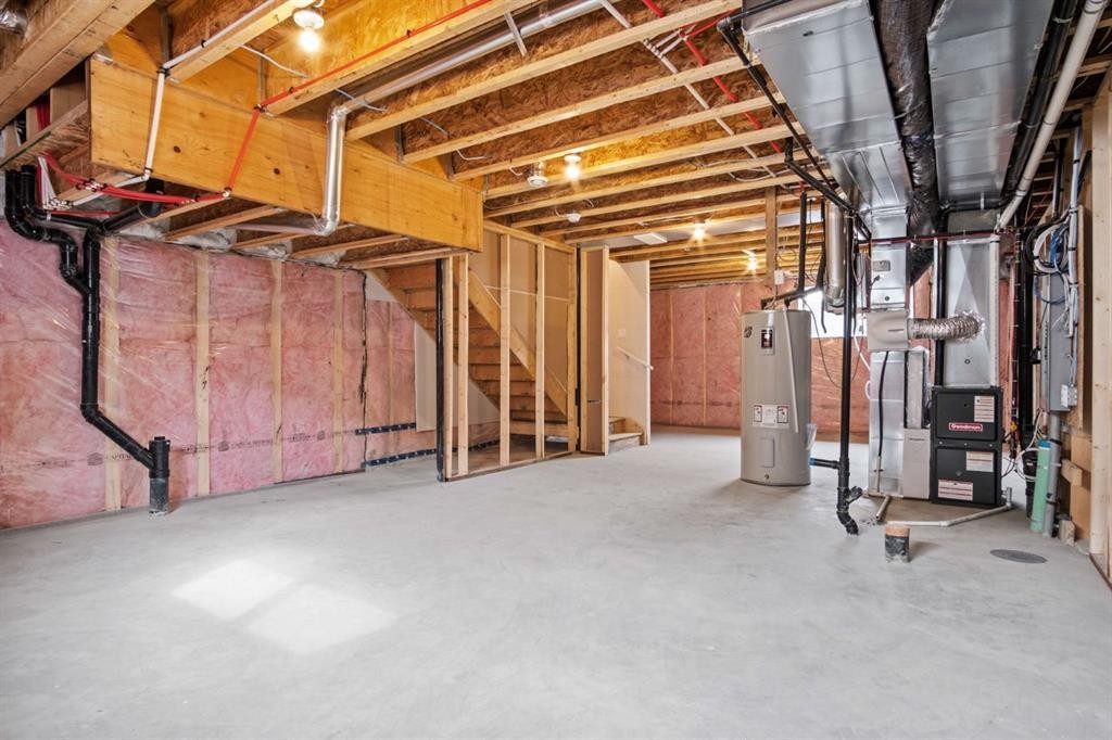 277 Dawson Way, Chestermere, AB - Indoor Photo Showing Basement