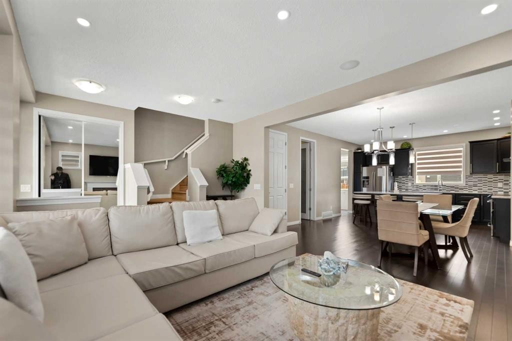 61 Cityscape Street, Calgary, AB - Indoor Photo Showing Living Room