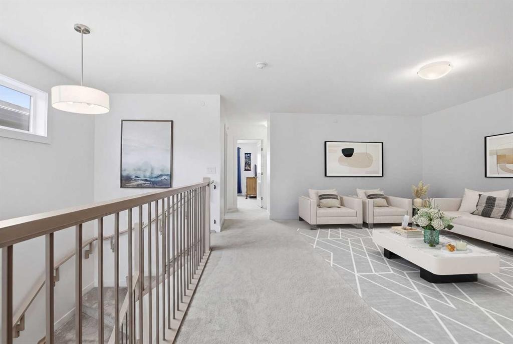 360 Calhoun Common Ne, Calgary, AB - Indoor Photo Showing Living Room