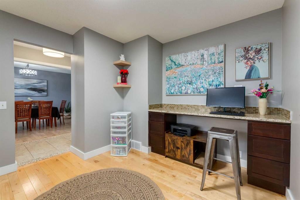16 Prestwick Road Se, Calgary, AB - Indoor Photo Showing Office