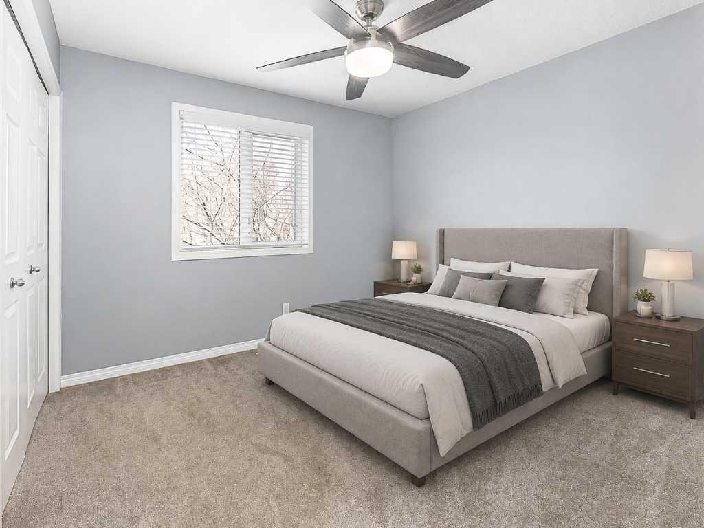 172 Simcoe Place Sw, Calgary, AB - Indoor Photo Showing Bedroom