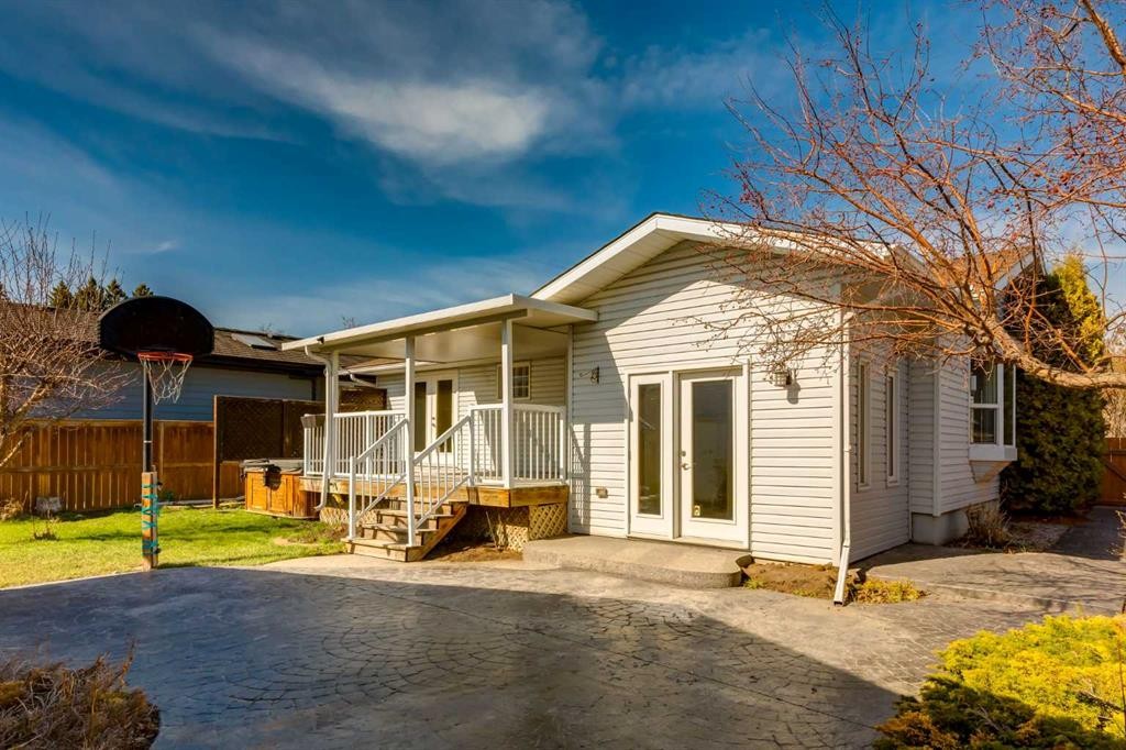 367 Acadia Drive Se, Calgary, AB - Outdoor With Deck Patio Veranda