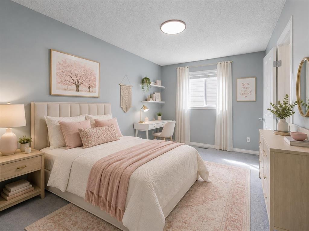72 Pantego Close Nw, Calgary, AB - Indoor Photo Showing Bedroom