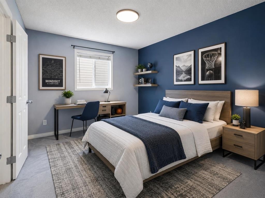 72 Pantego Close Nw, Calgary, AB - Indoor Photo Showing Bedroom