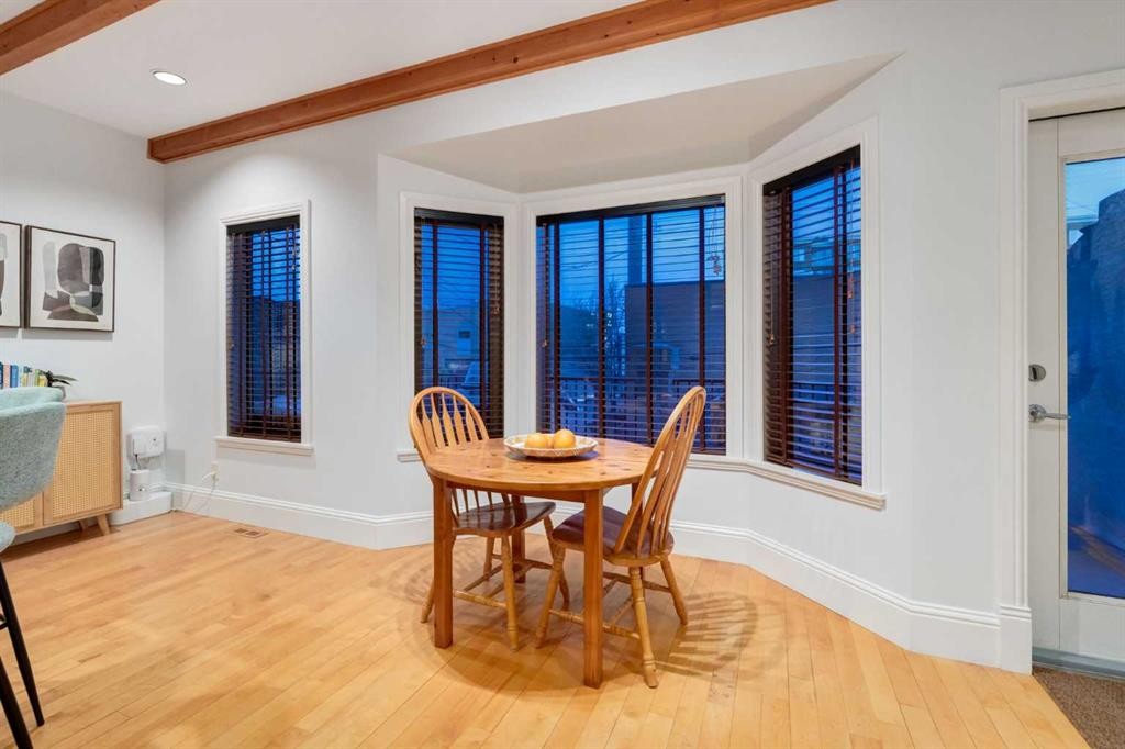 2021 32 Avenue Sw, Calgary, AB - Indoor Photo Showing Dining Room