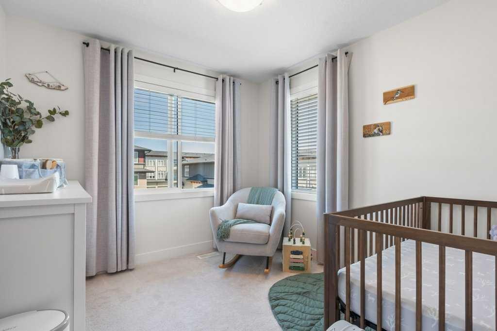 222 Seton Passage Se, Calgary, AB - Indoor Photo Showing Bedroom