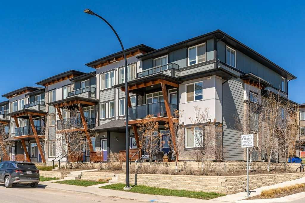 222 Seton Passage Se, Calgary, AB - Outdoor With Facade