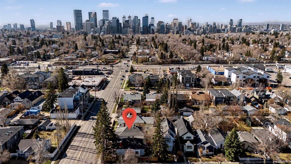 1815 4 Street Nw, Calgary, AB - Outdoor With View
