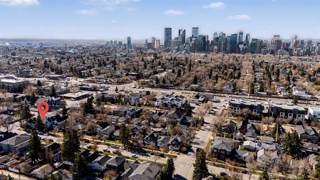 1815 4 Street Nw, Calgary, AB - Outdoor With View