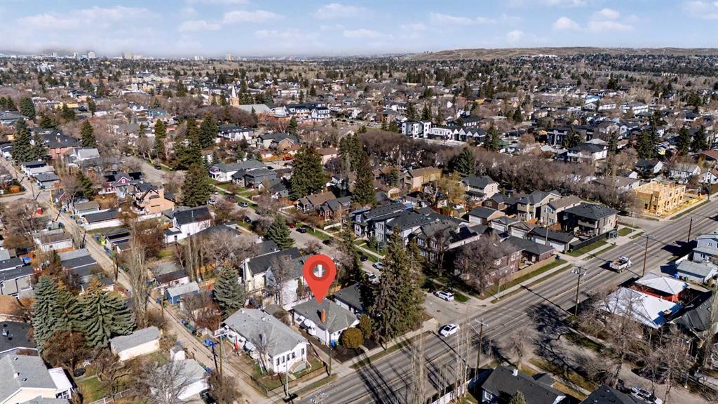 1815 4 Street Nw, Calgary, AB - Outdoor With View