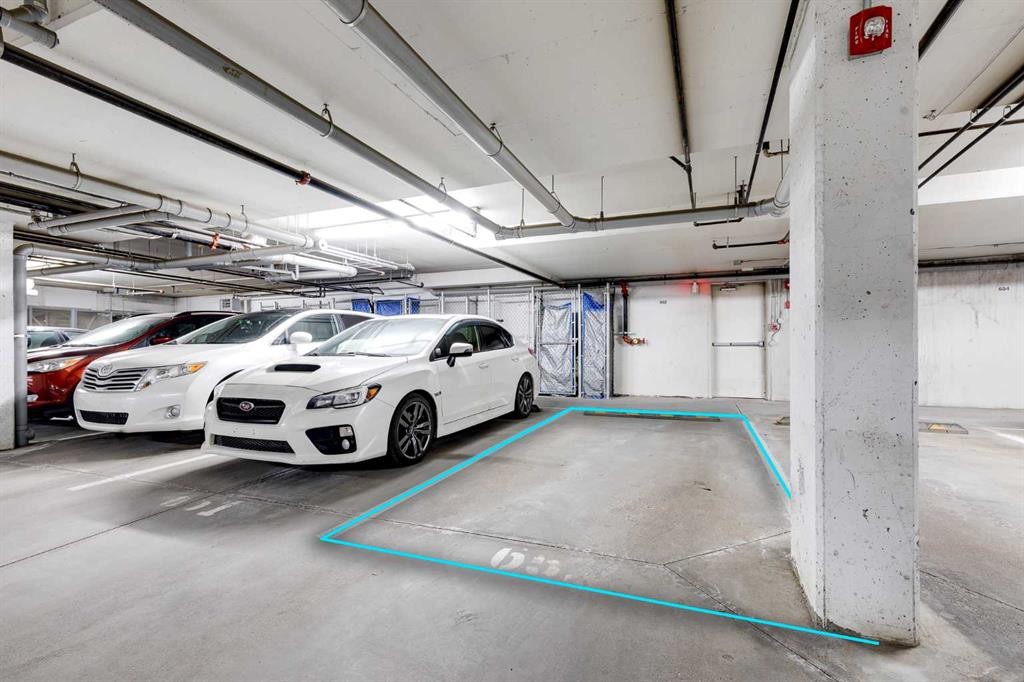 3211-99 Copperstone Park Se, Calgary, AB - Indoor Photo Showing Garage