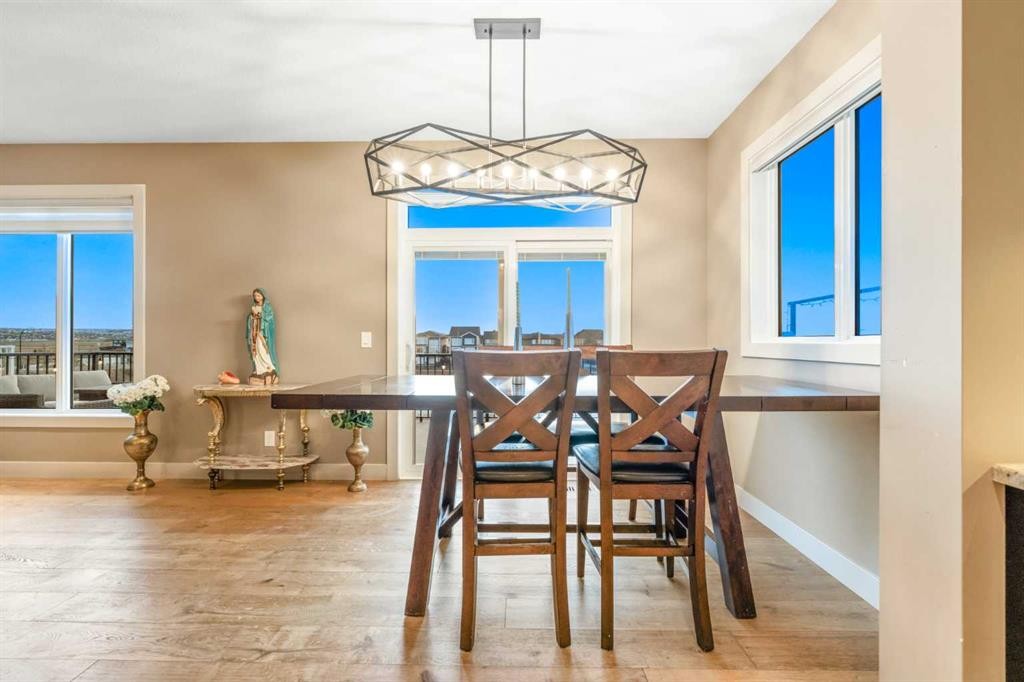105 Carringvue Manor Nw, Calgary, AB - Indoor Photo Showing Dining Room