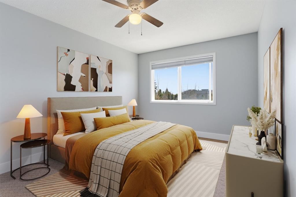 207-323 Fourth Avenue, Strathmore, AB - Indoor Photo Showing Bedroom