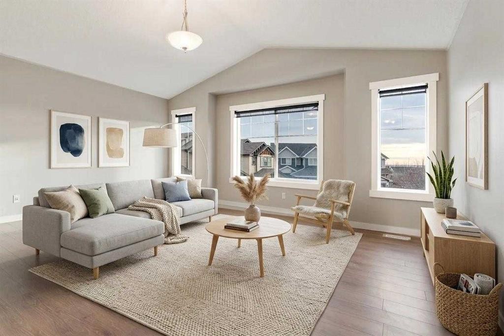 327 Panamount Point Nw, Calgary, AB - Indoor Photo Showing Living Room
