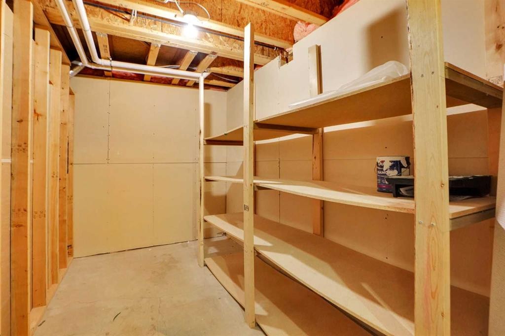 90 Martinridge Crescent Ne, Calgary, AB - Indoor Photo Showing Basement