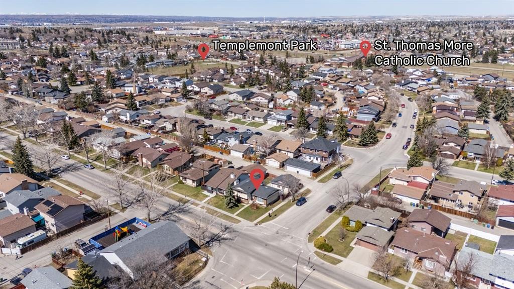 7003 Temple Drive Ne, Calgary, AB - Outdoor With View