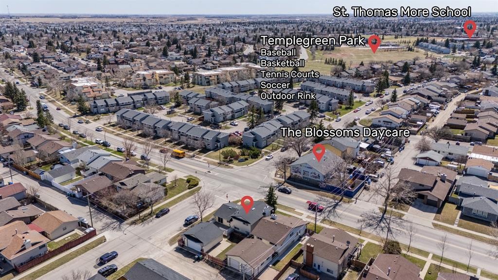 7003 Temple Drive Ne, Calgary, AB - Outdoor With View