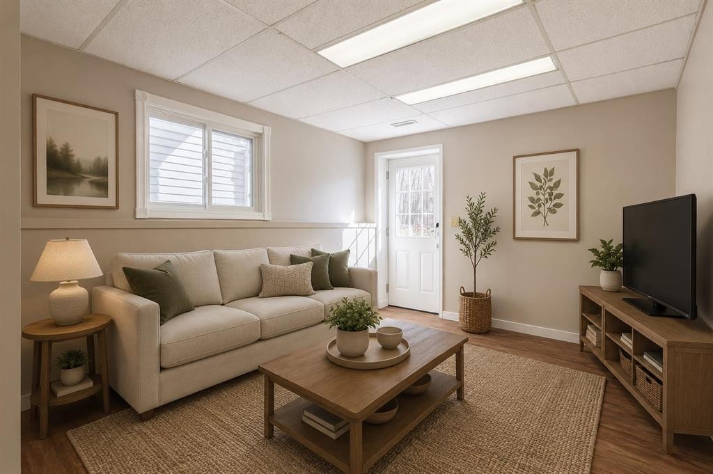 48 Ranchridge Drive Nw, Calgary, AB - Indoor Photo Showing Living Room