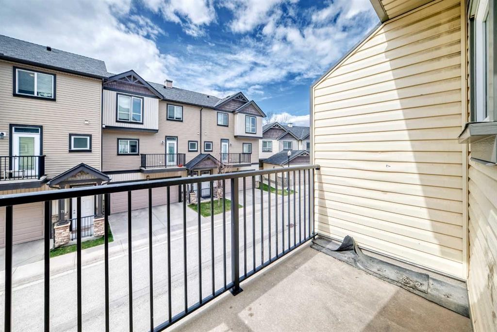 78 Kincora Heath Nw, Calgary, AB - Outdoor With Balcony With Exterior