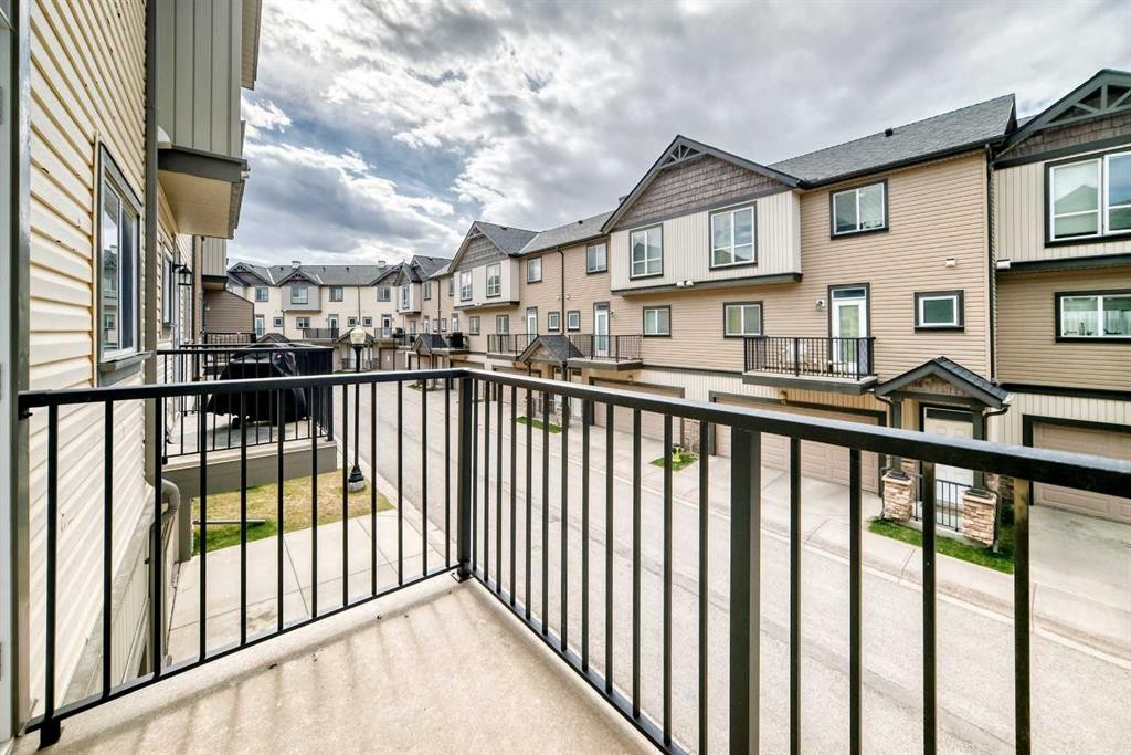 78 Kincora Heath Nw, Calgary, AB - Outdoor With Balcony With Exterior