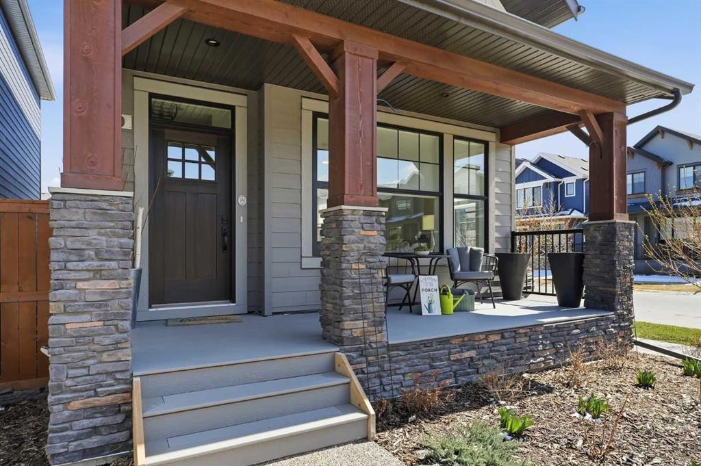 120 Treeline Manor Sw, Calgary, AB - Outdoor With Deck Patio Veranda