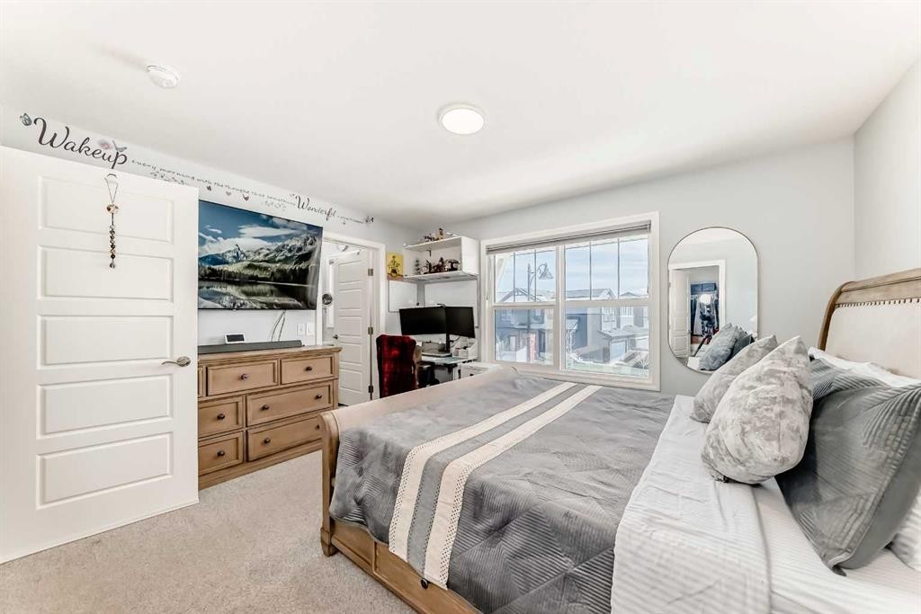 1140 Legacy Circle Se, Calgary, AB - Indoor Photo Showing Bedroom