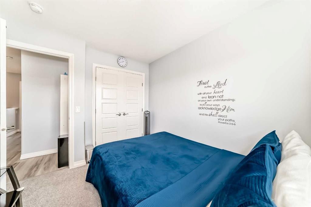 1140 Legacy Circle Se, Calgary, AB - Indoor Photo Showing Bedroom