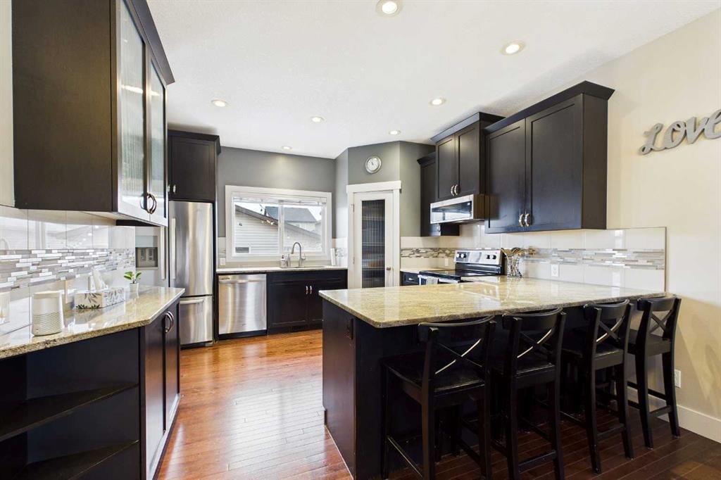 51 Nolanfield Terrace Nw, Calgary, AB - Indoor Photo Showing Kitchen With Upgraded Kitchen