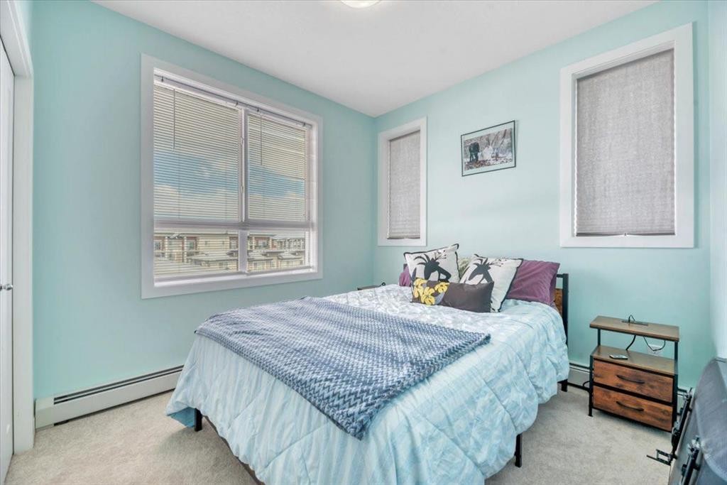 408-35 Walgrove Walk Se, Calgary, AB - Indoor Photo Showing Bedroom