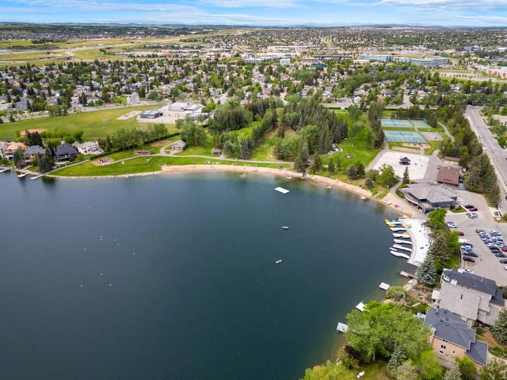 164 Sun Valley Drive Se, Calgary, AB - Outdoor With Body Of Water With View