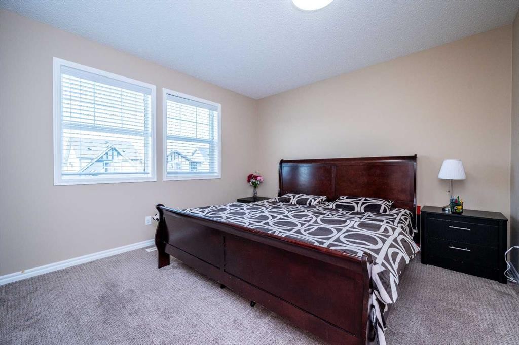 57 Skyview Point Common Ne, Calgary, AB - Indoor Photo Showing Bedroom