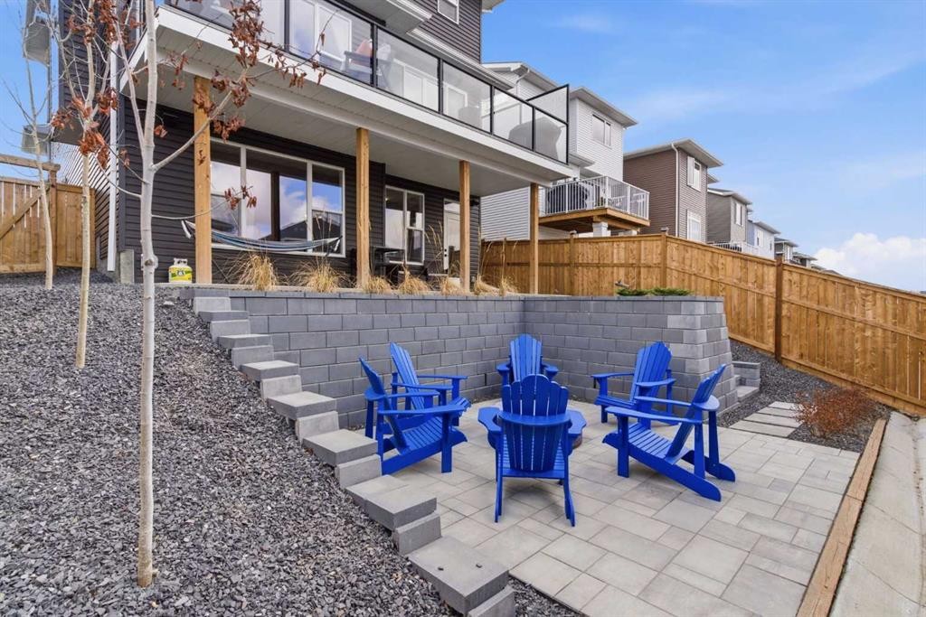 303 Rivercrest Boulevard, Cochrane, AB - Outdoor With Deck Patio Veranda With Exterior