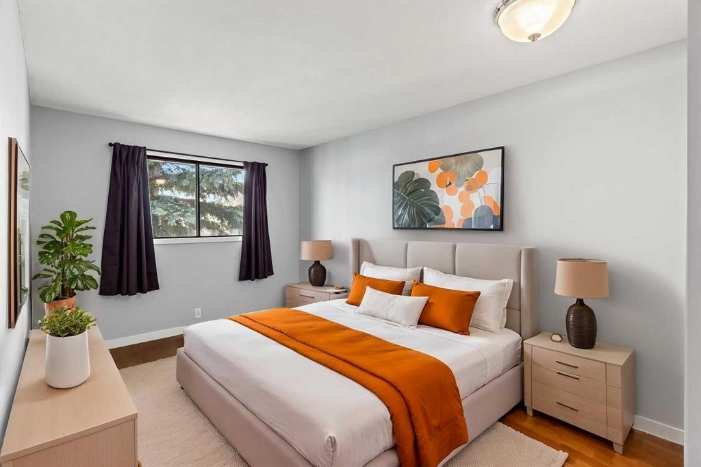 5811 Templehill Road Ne, Calgary, AB - Indoor Photo Showing Bedroom