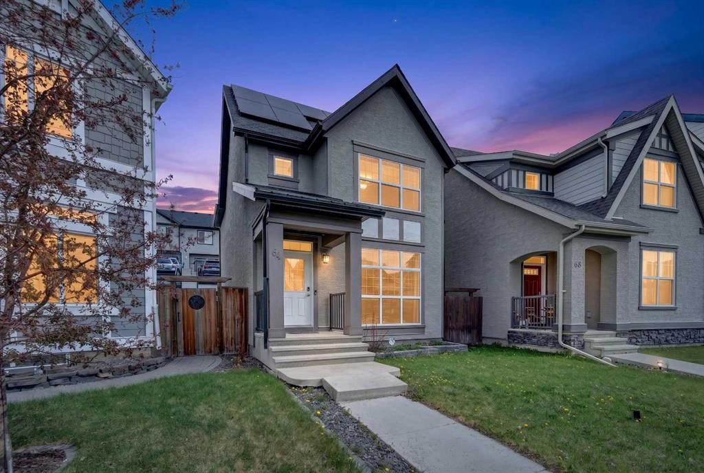 64 Masters Link Se, Calgary, AB - Indoor Photo Showing Kitchen With Stainless Steel Kitchen With Upgraded Kitchen