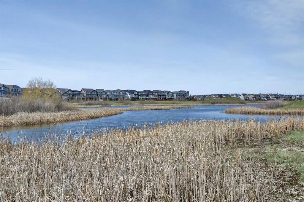 64 Masters Link Se, Calgary, AB - Outdoor With Body Of Water With View