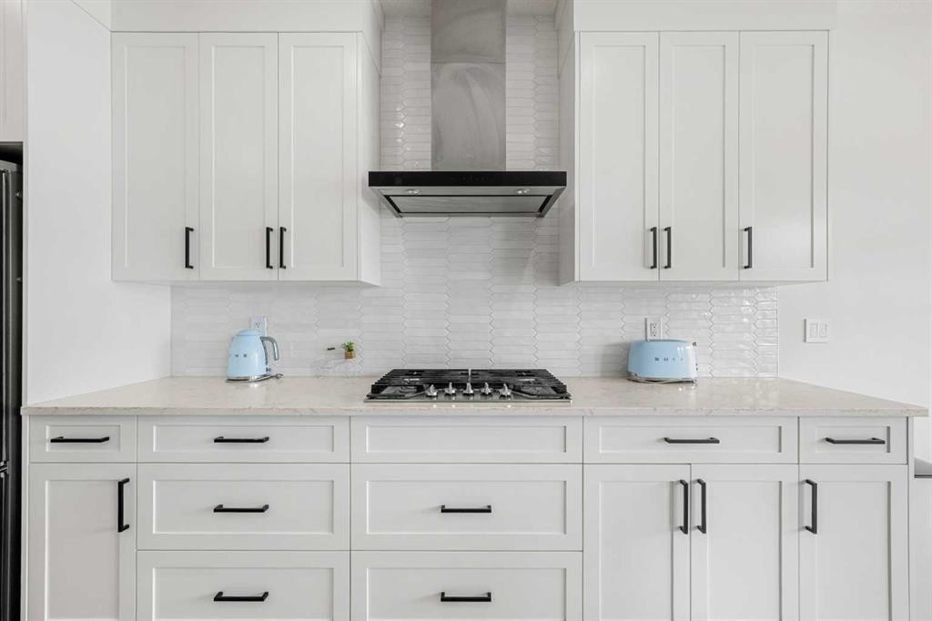 851 Seton Circle Se, Calgary, AB - Indoor Photo Showing Kitchen With Upgraded Kitchen