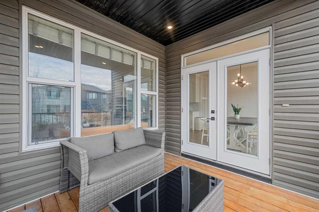 851 Seton Circle Se, Calgary, AB - Outdoor With Deck Patio Veranda With Exterior