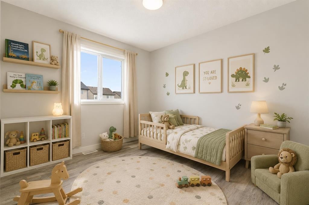 202 Sunset Heights, Cochrane, AB - Indoor Photo Showing Bedroom