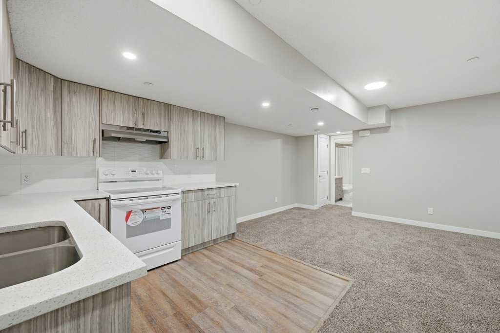 75 Howse Crescent Ne, Calgary, AB - Indoor Photo Showing Kitchen With Double Sink