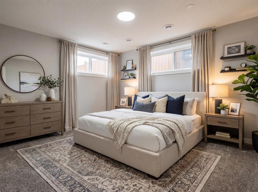 75 Howse Crescent Ne, Calgary, AB - Indoor Photo Showing Bedroom