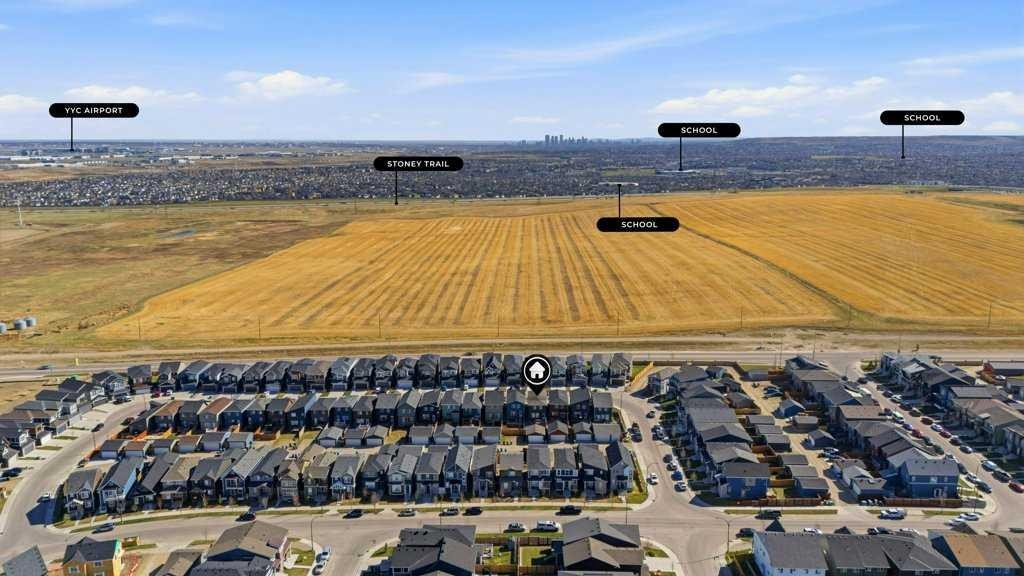 75 Howse Crescent Ne, Calgary, AB - Outdoor With View